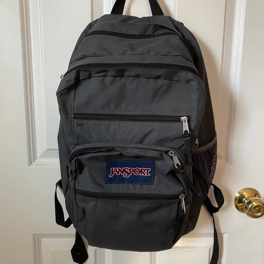 Grey Jansport Backpack